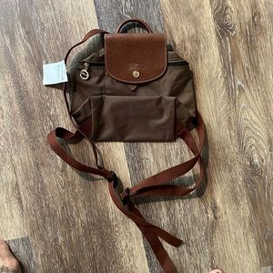 Longchamp mini backpack